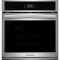 Frigidaire Gallery 27" Single Electric Wall Oven w/ Total Convection, Stainless Steel | 29.5 H x 27 W x 27.44 D in | Wayfair GCWS2767AF