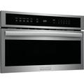 Frigidaire Gallery 30" Built-In Microwave Oven w/ Drop-Down Door, Stainless Steel in Gray | 19.63 H x 29.75 W x 19.31 D in | Wayfair GMBD3068AF