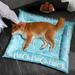 Tucker Murphy Pet™ Summer Dog House Cat House Pet Ice House Ice House Dog Bed Cool Dog & Cat Bed Cool Sleeping Mat Floral in Blue | Wayfair