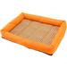 Tucker Murphy Pet™ Dog Kennel Summer Pet Dog Kennel Mat Mat Doghouse Dog Bed Cotton in Orange | 2.75 H x 20 W x 16 D in | Wayfair