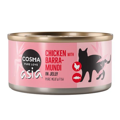 6x170g Chicken with Barramundi Cosma Asia Wet Cat Food