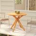 vidaXL Bistro Table Outdoor Side Table Garden Porch Furniture Solid Acacia Wood