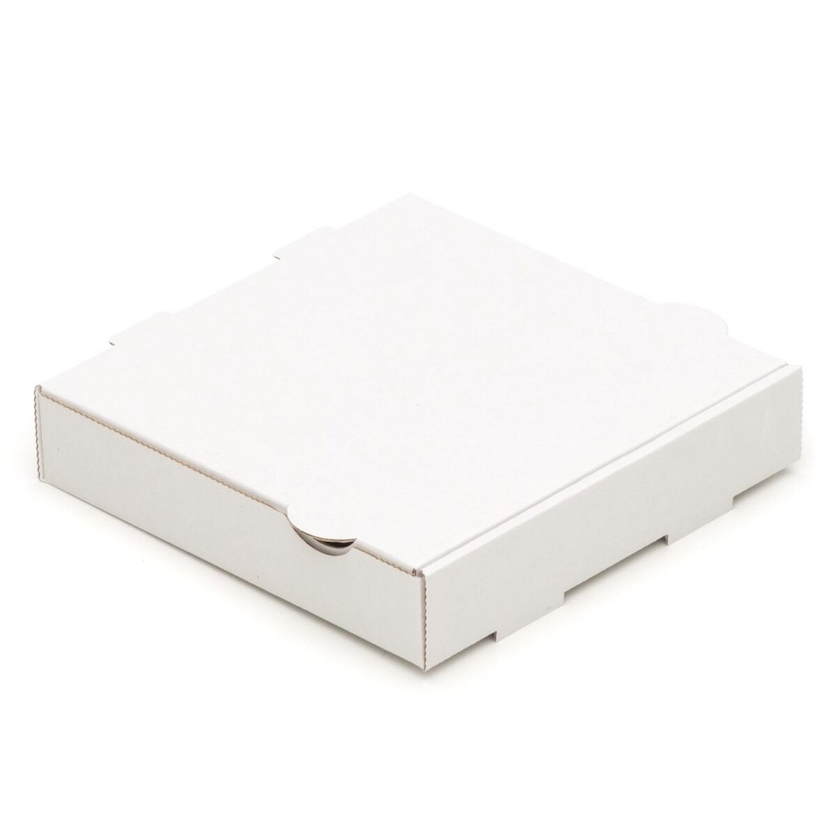 KK Verpackungen 200 Pizzakartons 200 x 200 x 30 mm Pizzaschachteln Blanko Verpackungen weiß Image