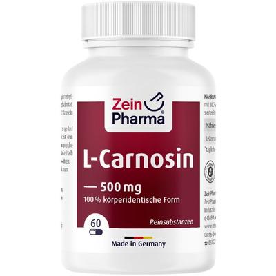 L Carnosin Kapseln 500 mg ZeinPharma 2x60 St