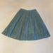 Anthropologie Skirts | Adorable Champagne & Strawberry Skirt By Anthropology. | Color: Blue | Size: M
