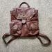 Nine West Bags | Nine West Faux Leather Backpack | Color: Brown | Size: Os