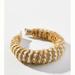 Anthropologie Accessories | Anthropologie Headband | Color: Gold/White | Size: Os