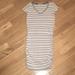 Athleta Dresses | Athleta Active Dress | Color: Gray/White | Size: M