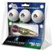 ECU Pirates 3-Pack Golf Ball Gift Set with Gold Crosshair Divot Tool