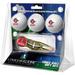 San Diego State Aztecs 3-Pack Golf Ball Gift Set with Gold Crosshair Divot Tool