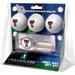 Texas Tech Red Raiders 3-Ball Golf Ball Gift Set with Kool Divot Tool