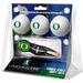 Oregon Ducks 3-Pack Golf Ball Gift Set with Black Crosshair Divot Tool