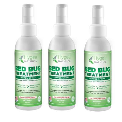 Bed Bug Treatment Travel Spray 3 oz- 3 pack - Hygea Natural EXTC-2615