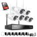SANNCE 8CH 3MP CCTV Security Cameras System Wireless Transmission of Signals