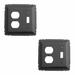 2 Switchplate Black Wrought Iron Toggle/Duplex | Renovator's Supply