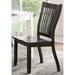 Renske Side Chair (Set-2) with Wood Tapered Leg