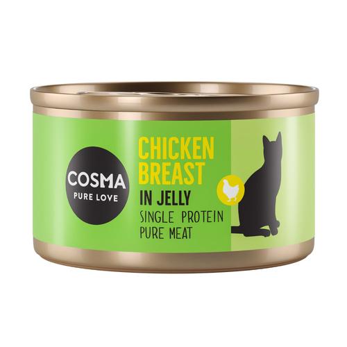24x85g Chicken Breast in Jelly Cosma Original Wet Cat Food