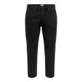 ONLY & SONS Herren Jeans ONSAVI Beam 2962 - Regular Fit - Schwarz - Black Denim, Größe:30W / 32L, Farbvariante:Black Denim 22022962