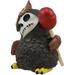 The Holiday Aisle® Cowansr Furrybones Night Hootie the Great Horned Owl Skeleton w/ Lollipop Figurine Resin in Gray | 3 H x 2.5 W in | Wayfair