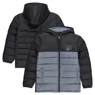 Manchester City Down Touch Steppjacke - Schwarz - Kinder Image