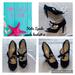 Kate Spade Shoes | Kate Spade Suede Bow Heels Women # 10 (No Box ) | Color: Black | Size: 10