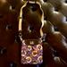 Coach Bags | Authentic Coach Purple/Brown/Gold Crossbody Handbag | Color: Brown/Cream/Gold/Purple | Size: Os