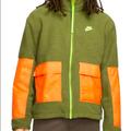 Nike Jackets & Coats | Men’s Nike Fleece Jacket. ( Brand New With Tags) | Color: Green/Orange | Size: Various