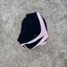 Nike Shorts | Nike Dri Fit Shorts - Black With Pink | Color: Black/Pink/White | Size: M