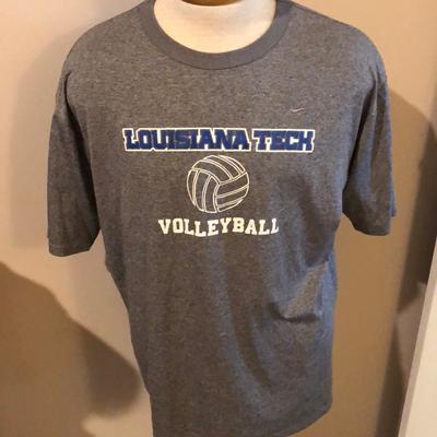 Nike Shirts | Louisiana Tech Volleyball Shirt Nike Xl | Color: Blue/Gray | Size: Xl