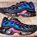 Nike Shoes | Nike Air Max Plus Size 5.5 Color Black/Blue/Hot Pink | Color: Black | Size: 5.5bb