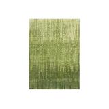 Shahbanu Rugs Green Wool Vertical Ombre Design Hand Knotted Mat Oriental Rug (2'0" x 3'0") - 2'0" x 3'0"