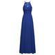 APART Fashion Abendkleid aus Chiffon und Spitze, royal, S