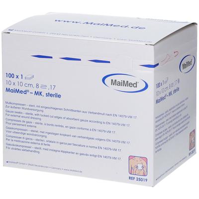 MaiMed Kompres Steriel 10x10cm 100 St Kompressen Image