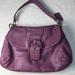 Coach Bags | Coach F17217 Soho Flap Shoulder Bag In Purple | Color: Purple/Silver | Size: 13x8x2