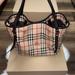 Burberry Bags | Burberry Canterbury Haymarket Bag | Color: Brown/Tan | Size: Large