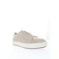 Wide Width Men's Propet Kenji Men'S Suede Sneakers by Propet in Sand (Size 11 W)