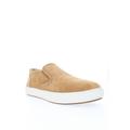 Men's Propet Kip Men'S Suede Slip On Sneakers by Propet in Camel (Size 11 1/2 M)