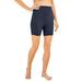 Plus Size Women's Swim Boy Short by Swim 365 in Navy (Size 42) Swimsuit Bottoms