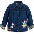 Disney Jackets & Coats | Disney Animators Girls Sz 9/10 Denim Jean Jacket | Color: Blue | Size: Sz 9/10