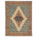 White 60 x 36 x 0.5 in Area Rug - Capel Rugs Charleigh-Tabriz Blue Wool | 60 H x 36 W x 0.5 D in | Wayfair 1210RS03000500435