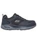 Skechers Men's Work: Arch Fit SR - Angis Comp Toe Sneaker | Size 9.0 | Black/Charcoal | Leather/Textile/Synthetic