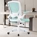 Inbox Zero Home Office Ergonomic Mesh Task Chair Upholstered/Mesh in Blue | 39.3 H x 26.8 W x 26.8 D in | Wayfair 0090CB432E0949BB8B3386FB4241408B