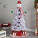 The Holiday Aisle® White Pine Cashmere Christmas Tree in Brown | 38 W x 38 D in | Wayfair 0610C7E7E32D4FA5B5A82407E01382EE
