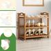 Latitude Run® 6 Pair Shoe Rack Bamboo | 20.47 H x 19.68 W x 9.44 D in | Wayfair 8154F501EFC14C7F969BD96FE120A6A7