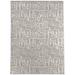 White 60 x 36 x 0.08 in Area Rug - Orren Ellis SPIRALING LINES BEIGE Outdoor Rug By Becky Bailey Polyester | 60 H x 36 W x 0.08 D in | Wayfair