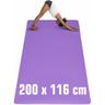 Eyepower - 200x116 Extra Large Yoga Mat 6mm Non Slip - Wide Home Gym Mat - Gymnastics Mat