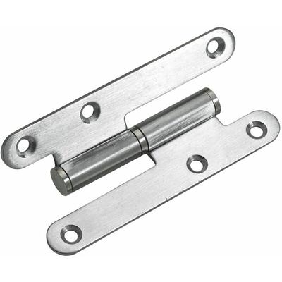 Hettich - Türband 55 x 110 mm rechts Edelstahl matt - 1 Stück Scharniere Image