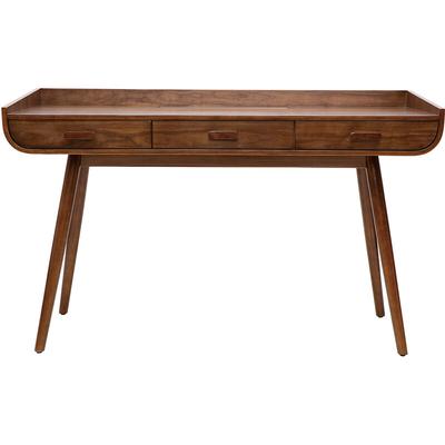 Schreibtisch Vintage Holz Nussbaum HALLEN Image