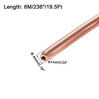 Refrigeration Tubing Copper Tubing Coil for Refrigerator, Freezer