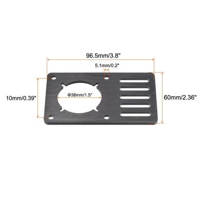 Stepper Motor Mounting Bracket Mount Plate Aluminum Alloy f 3D Printer